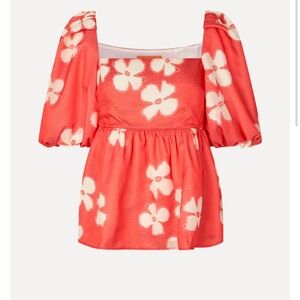 Stine Goya Sgkinsley top in ditzy poppies. Size small. Worn once